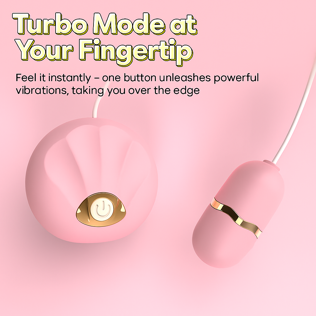 Doudou Vibrating Egg with Remote Control – 12 Speed Bullet Vibrator for Women, Rechargeable, Powerful, Discreet & Portable Intimate Massager