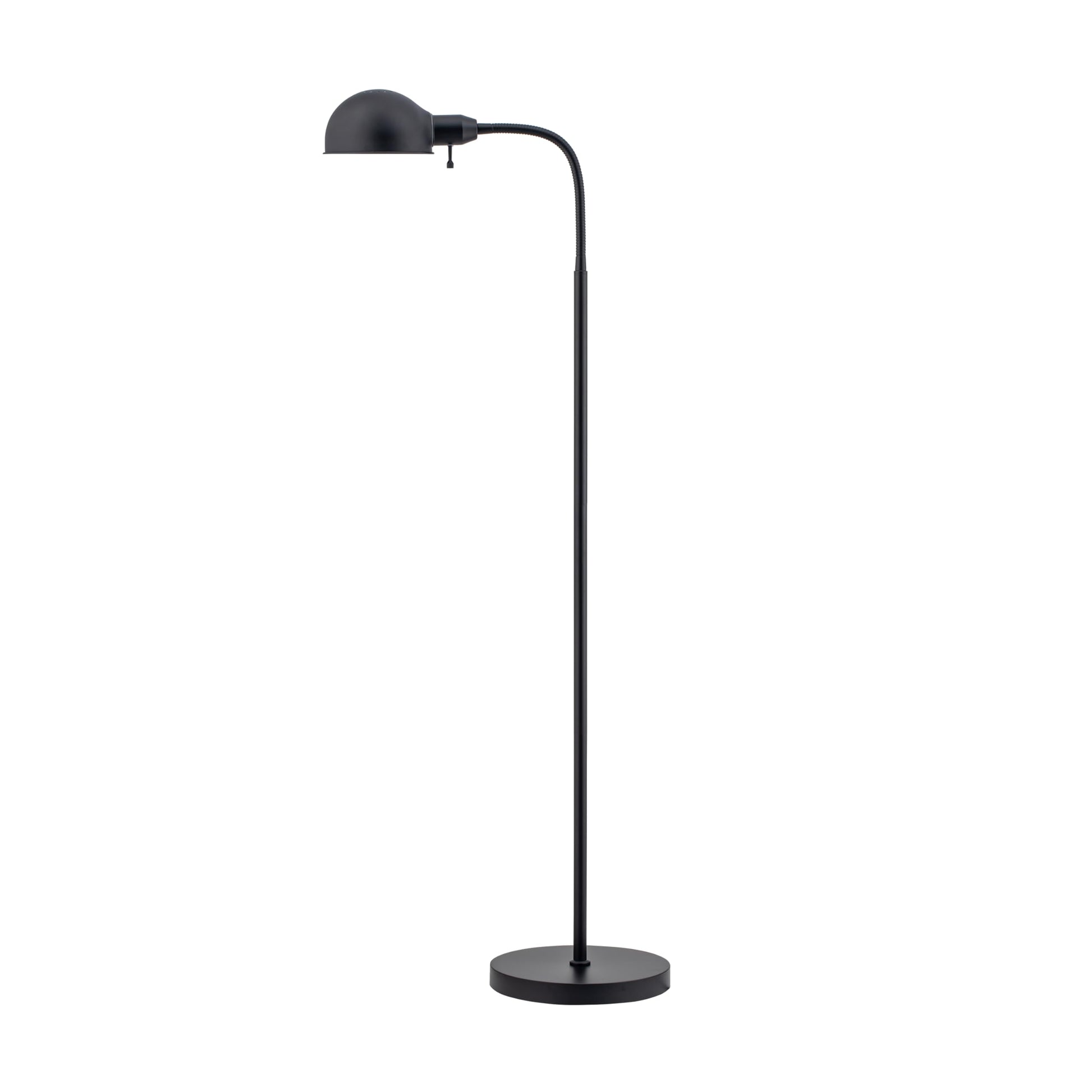 O'Bright Nova - Adjustable Floor Lamp with Flexible Gooseneck and Rotatable Shade, E26 Socket, 10-Inch Base - Ideal for Reading, Bedside, Living Room, Antique Brass