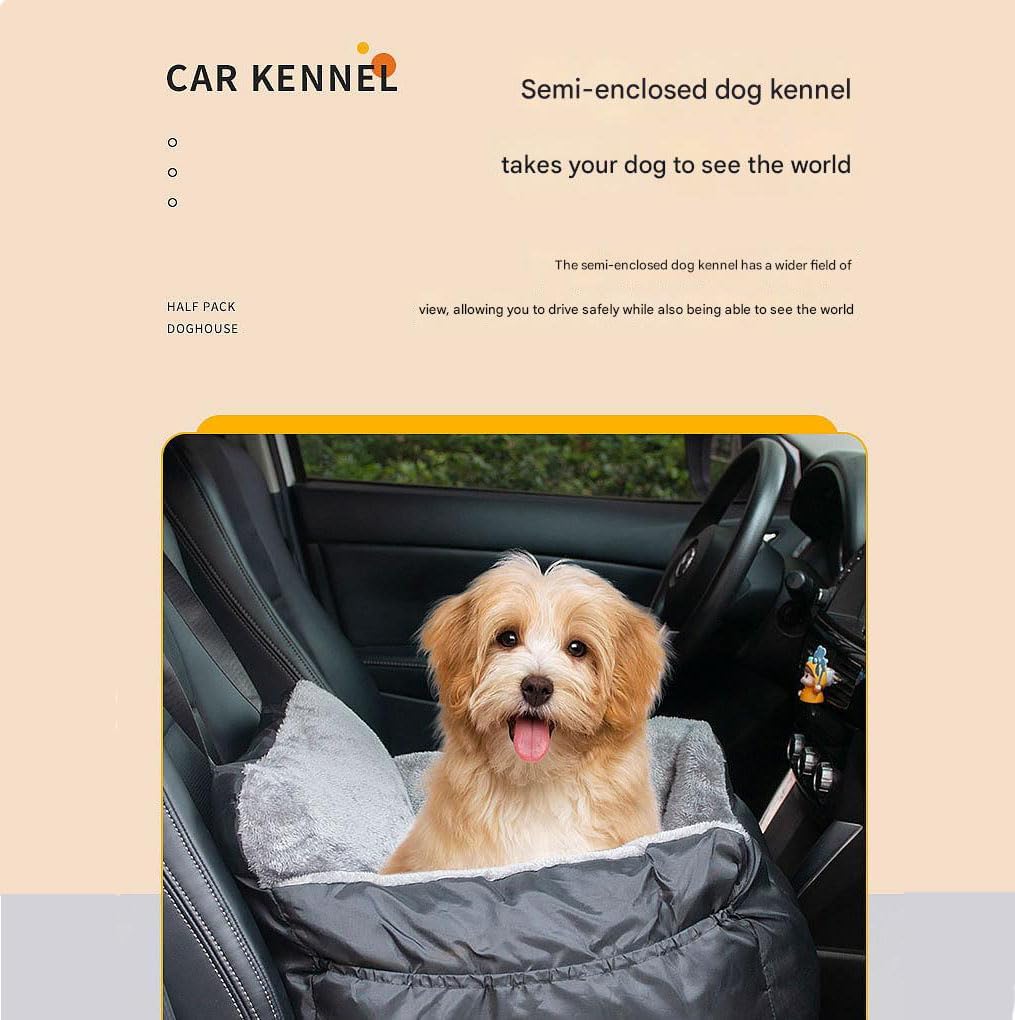 Car Pet Bed for Ford F150 F250 F350 F450 F550 Bronco Edge Explorer Maverick Fusion C-max Escape,Comfortable Soft Simple Car Cat Bed Convenient Fashion Dog Travel Easy to Special for Pets Supplies