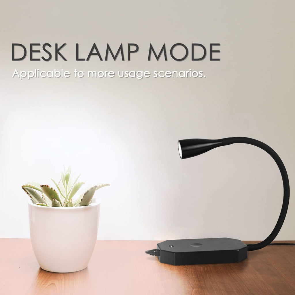 Adust Wall Mounted Reading Light for Bedside Bed Headboard, Touch Dimmable, 3 Color Temperature with USB Port, Gooseneck, Plug-in & No-Drilling Attach, 3000k, 4000k,6000k