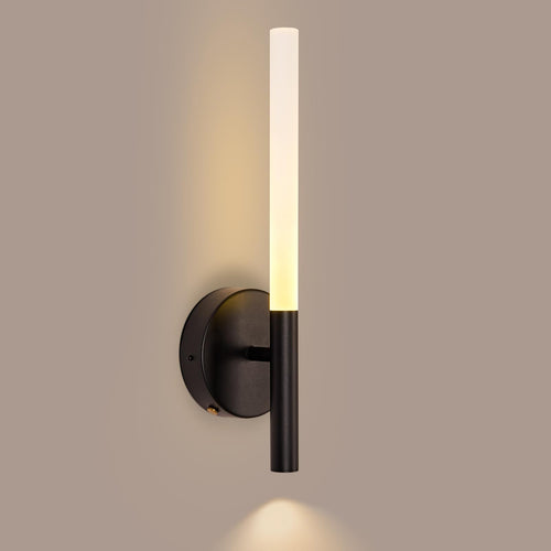 15.3" Battery Wall light, Rechargeable Battery Wall Sconce with Remote, Dimmable 3 Color LED Wireless Wall Lights, 350° Full Lighting, Timer & Memory Function