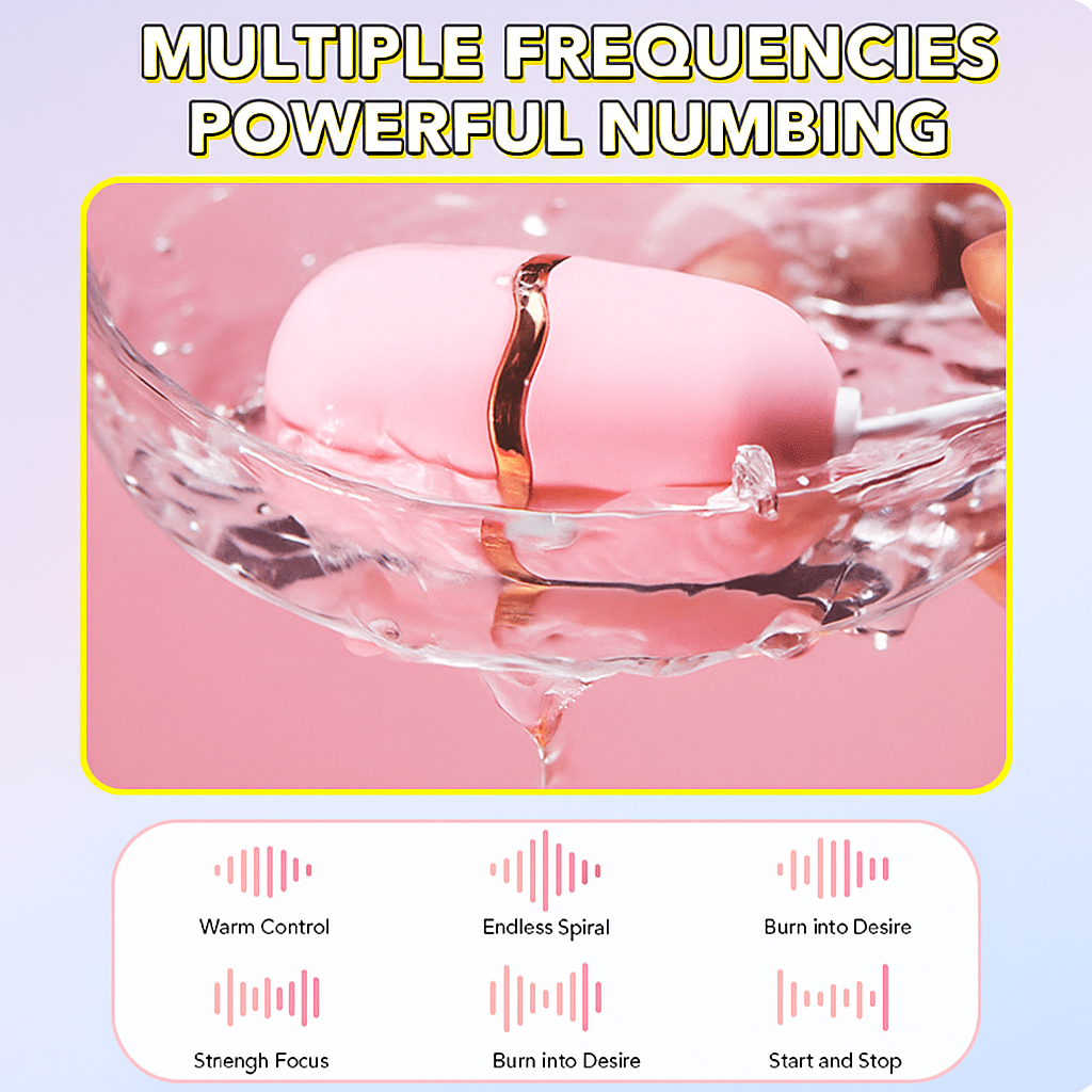 Doudou Vibrating Egg with Remote Control – 12 Speed Bullet Vibrator for Women, Rechargeable, Powerful, Discreet & Portable Intimate Massager